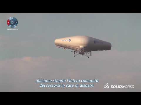 Solar Ship e SolidWorks: i soccorsi arrivano dall'alto