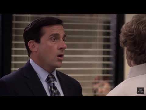 The Office - Michael spanks his nephew scene