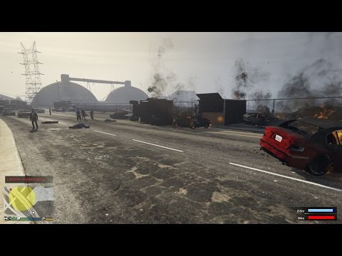 LSPDFR Cops Episode #12 (FPV) - Terrorist/Explosions/Traffic Jam