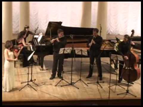 L. Desyatnikov. Sketches of Sunset. Sextet for violin, flute, clarinet, contrabass and piano р.1