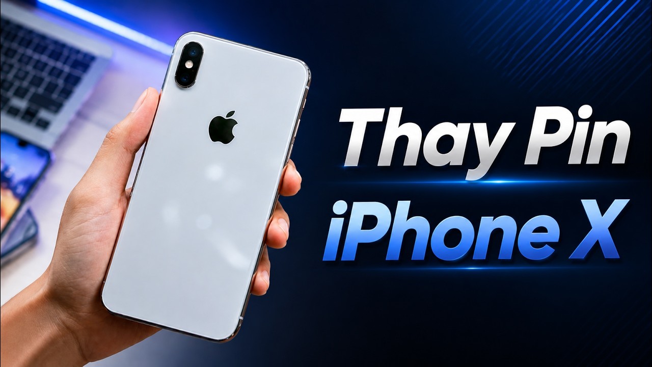 Video Thay pin iPhone X