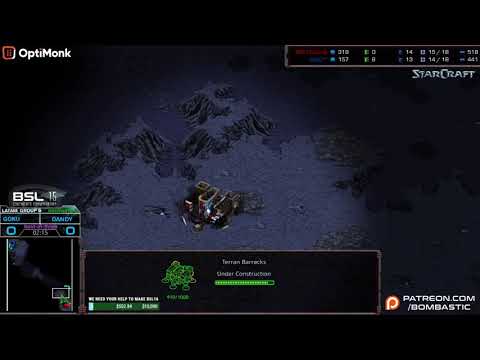 BSL15 Latino: RO16. C - Dandy, GoKu, Raynor - NbA  - StarCraft Remasterizado Bombastic BroodWar !