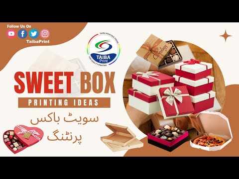 The Art of Sweet Box Printing | Unleashing Creative Designs | Taiba Print
