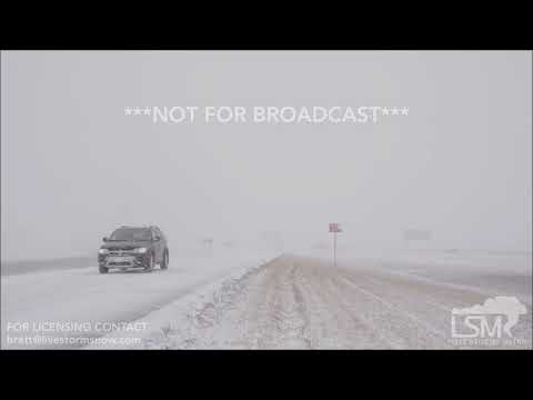 12-4-17 Grandin, ND - Blizzard Conditions