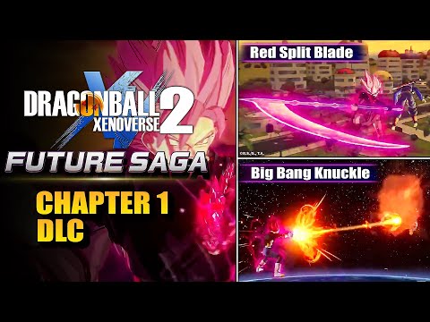 Dragon Ball Xenoverse 2 DLC 17: NEW Ultra Supervillain Goku Black & Vegeta Gameplay Skills Breakdown