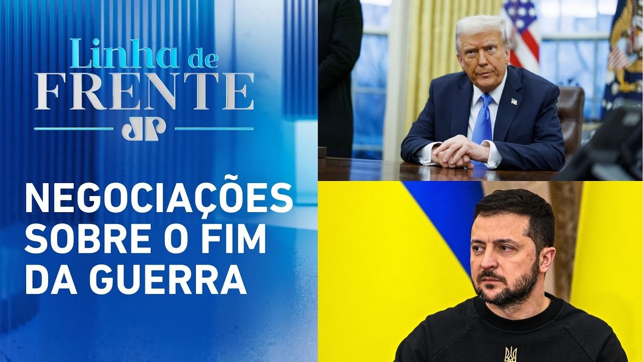 Donald Trump chama Zelensky de ditador | LINHA DE FRENTE