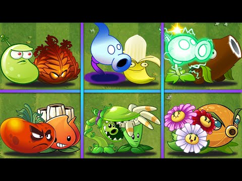 6 Best COMBO Team Random Plants Battlez - Who Will Win? - PvZ 2 Team Plants vs Team Plants