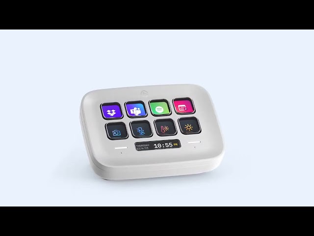 Elgato Stream Deck Neo Studio Controller – White - وقت اقل - Less Time