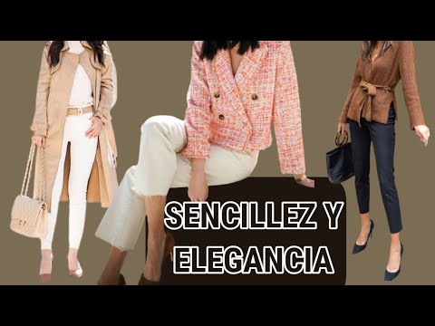 COMO VESTIR con ROPA SENCILLA y VERSE ELEGANTE con CLASE y SIEMPRE BIEN VESTIDA en TODA OCASION