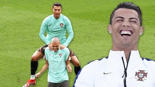 Cristiano Ronaldo Funny Moments With Teammates