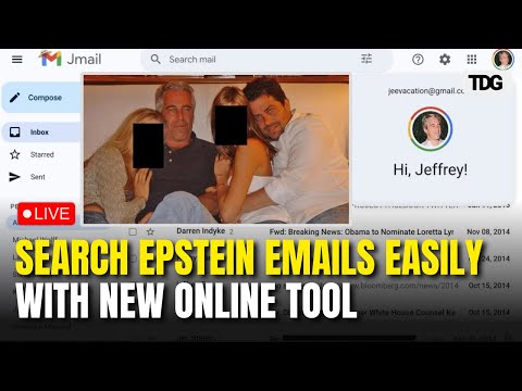 JMAIL Live: Epstein Files Reimagined in Inbox-Style Interface | Jeffrey Epstein | TDG