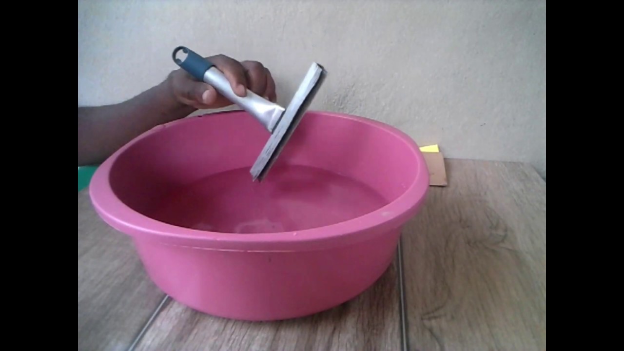 COMO RESTAURAR RODO DE ALUMÍNIO, QUANDO A BORRACHA ACABAR !!