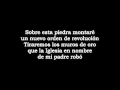 Mägo de Oz. La canción de Pedro - Letra