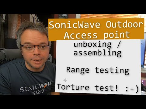 SonicWave 432o overview, unboxing and torture test