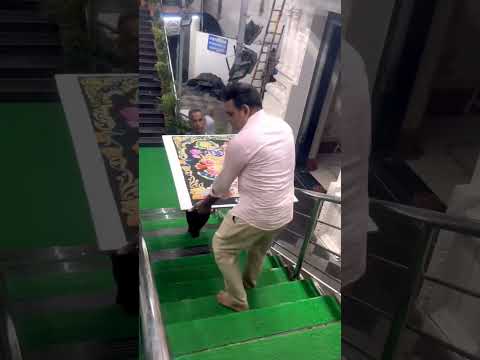 srinath ji rangoli at shyam mandir kacheguda