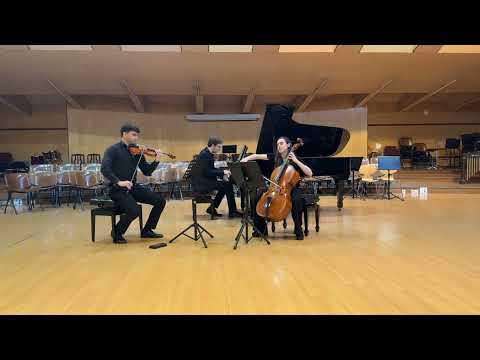 Concurso Jesús de Monasterio RCSMM 2024 - Brahms Piano Trio n1, 1er movimiento