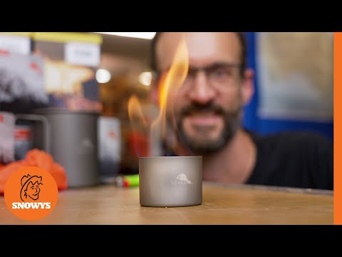 TOAKS Titanium Siphon Alcohol Stove