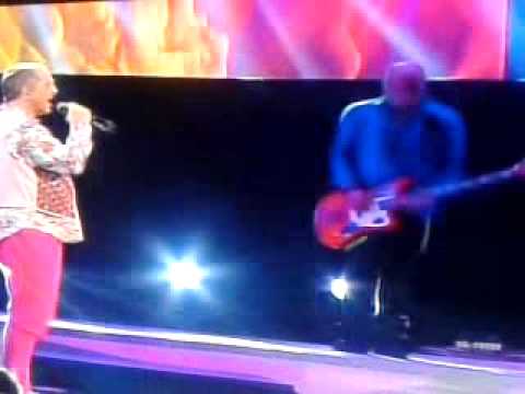 Miguel Bose y Francisca Valenzuela en Vña 2013