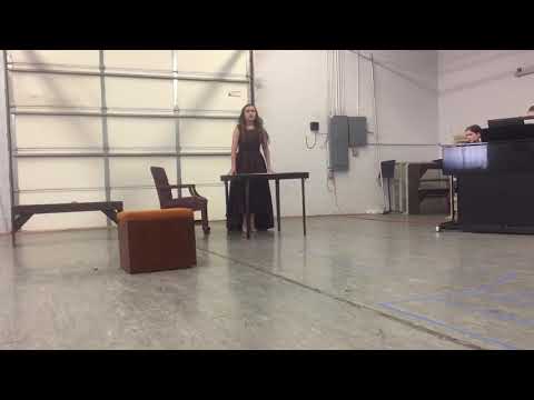 Barbarina’s aria from “Le Nozze di Figaro”