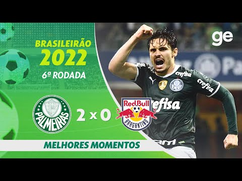 Gols e lances de Palmeiras x Red Bull Bragantino