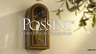 1_Watch A Video About the Possini Euro Alys Aged Brass Outdoor Wall Light
