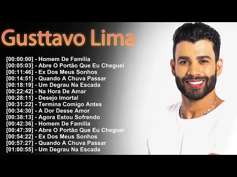 Gusttavo Lima 🎵 Especial 2025 ✨ Músicas para o Coração, Copo na Mão e Saudade no Peito