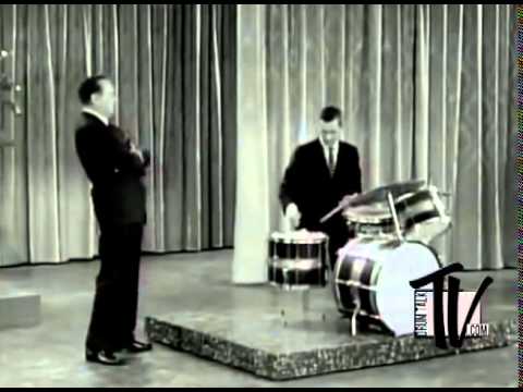 Johnny Carson on Drumset, 1963 Who would have known?