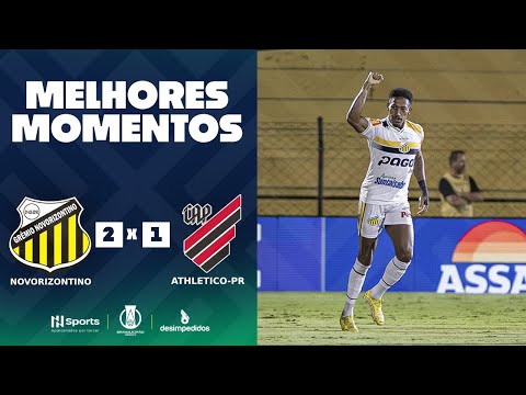 Gols e lances de Novorizontino x Athletico Paranaense