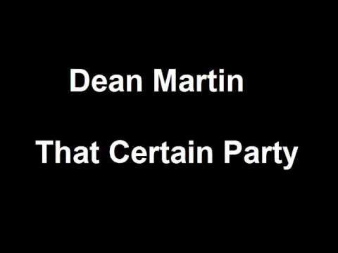 Dean Martin and Jerry Lewis - That Certain Party