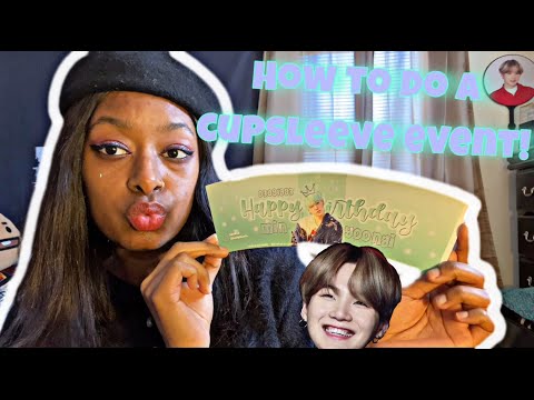 YouTube video about: How to do a cupsleeve event?