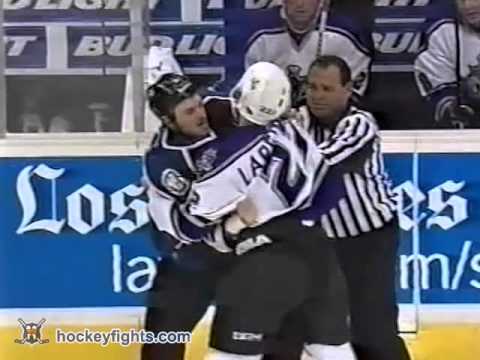 D.J. Smith vs Ian Laperriere
