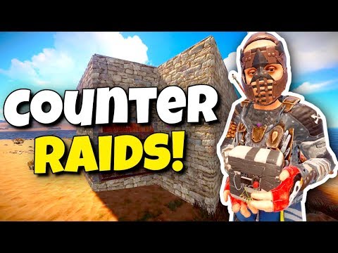 COUNTER RAIDING OUR RICH NEIGHBORS! - Rust Survival #02