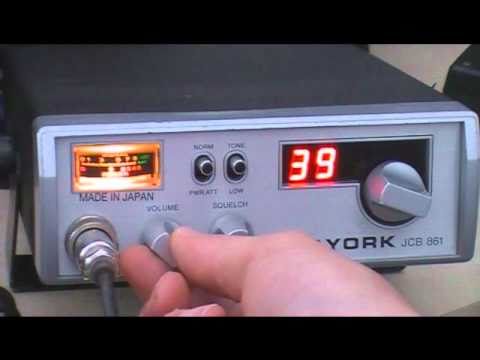 York JCB-861 on Channel 39 UK FM