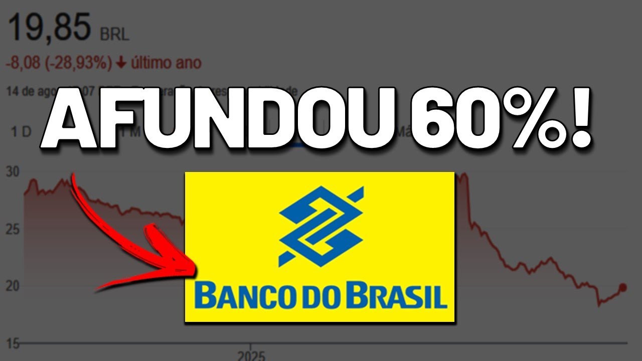 🚨URGENTE: 60% de QUEDA nos LUCROS do BANCO DO BRASIL (BBAS3) e CORTE no PAGAMENTO de DIVIDENDOS