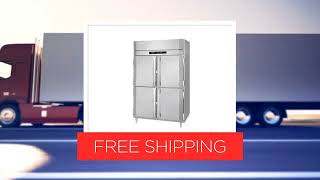 Victory Refrigeration HSA-2D-1-EW-HD UltraSpec™ Series 2 Section 4 Solid Half Door Reach-In Heated Holding Cabinet - 52.0 cu. ft.