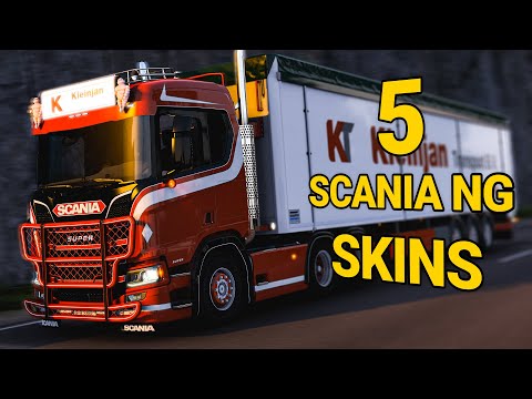 5 Customization Ideas for Scania NG in ETS2