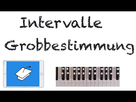 Intervalle, Grobbestimmung