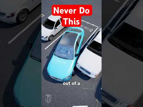 Easiest Way to Pull Out of a Parking Spot  🚘   #drivinglessons #drivingschool #drivers #automobile