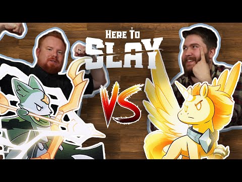 How to Play Here to Slay & Gameplay || Ranger vs. Guardian