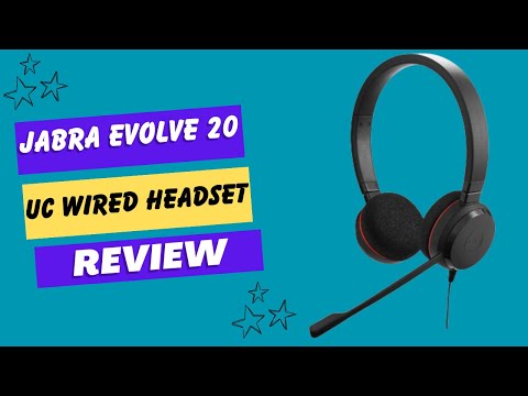 Professional Sound Quality: Jabra Evolve 20 UC Wired Headset Review