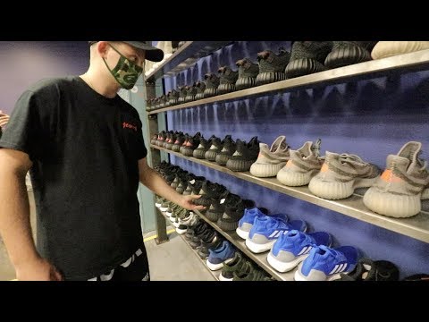 YEEZYBUSTA GOES SNEAKER SHOPPING WITH JUST WYNN