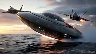 Fighter Jets Chase UFO Over Stormy Ocean!