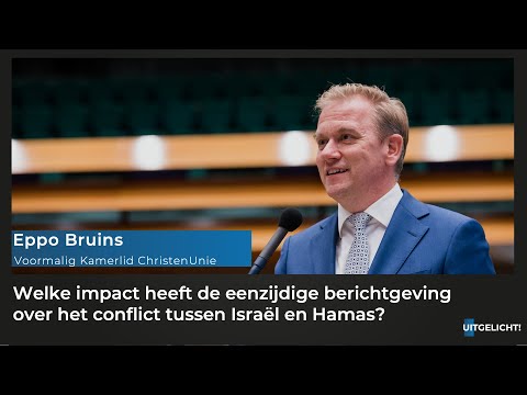Uitgelicht! 20 mei 2021 - Eppo Bruins over de eenzijdige berichtgeving over Israël