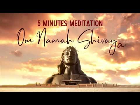5 Minutes Deep OM namah shivaya Chant Meditation