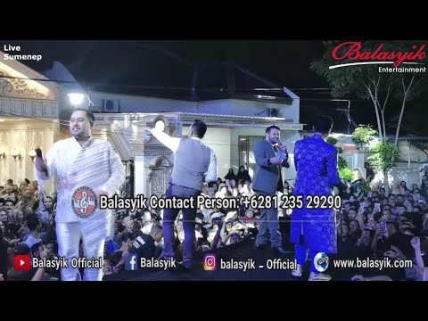 Balasyik feat Ridho Rhoma , Reza Zakarya, Nassar - Kata Pujangga - Live Sumenep