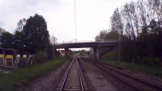 preview picture of video 'BRB Führerstandsmitfahrt Mering-Geltendorf'