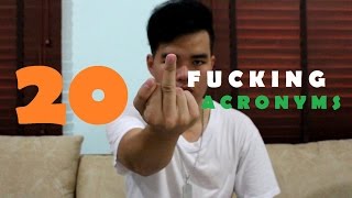20 F***ing Acronyms