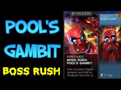 MCOC - Pool's Gambit: How to Easily Beat Super Armor Node