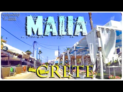 🇬🇷Crete, Malia Road Trip 2022, Greece - Kréta, Malia
