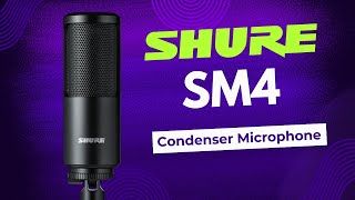 Video thumbnail for Shure SM4 Condenser Mic (vs Rode NT1, Rode NT1a, sE4100) by The Time Preservation Society